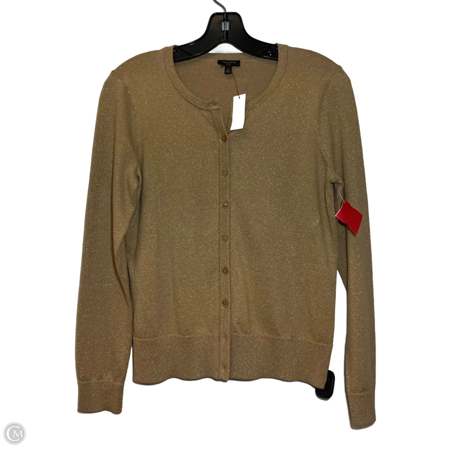 Cardigan By Talbots In Tan, Size: Sp