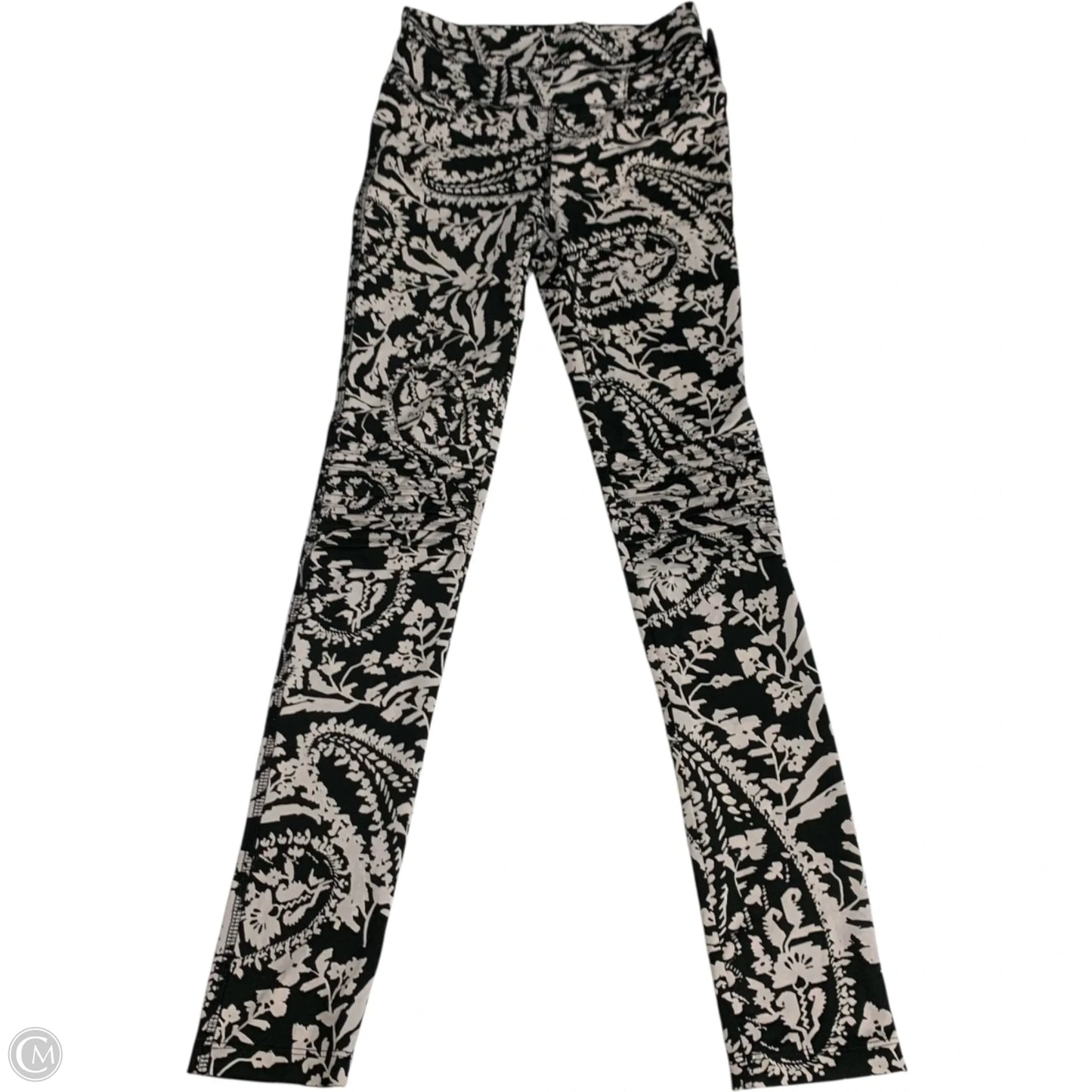 Athletic Leggings By Free People In Black & White, Size: Xs