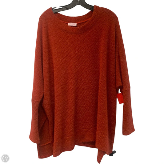 Sweater By Pink Lily In Orange, Size: M