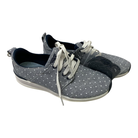 Shoes Sneakers By Bobs In Blue & White, Size: 7.5