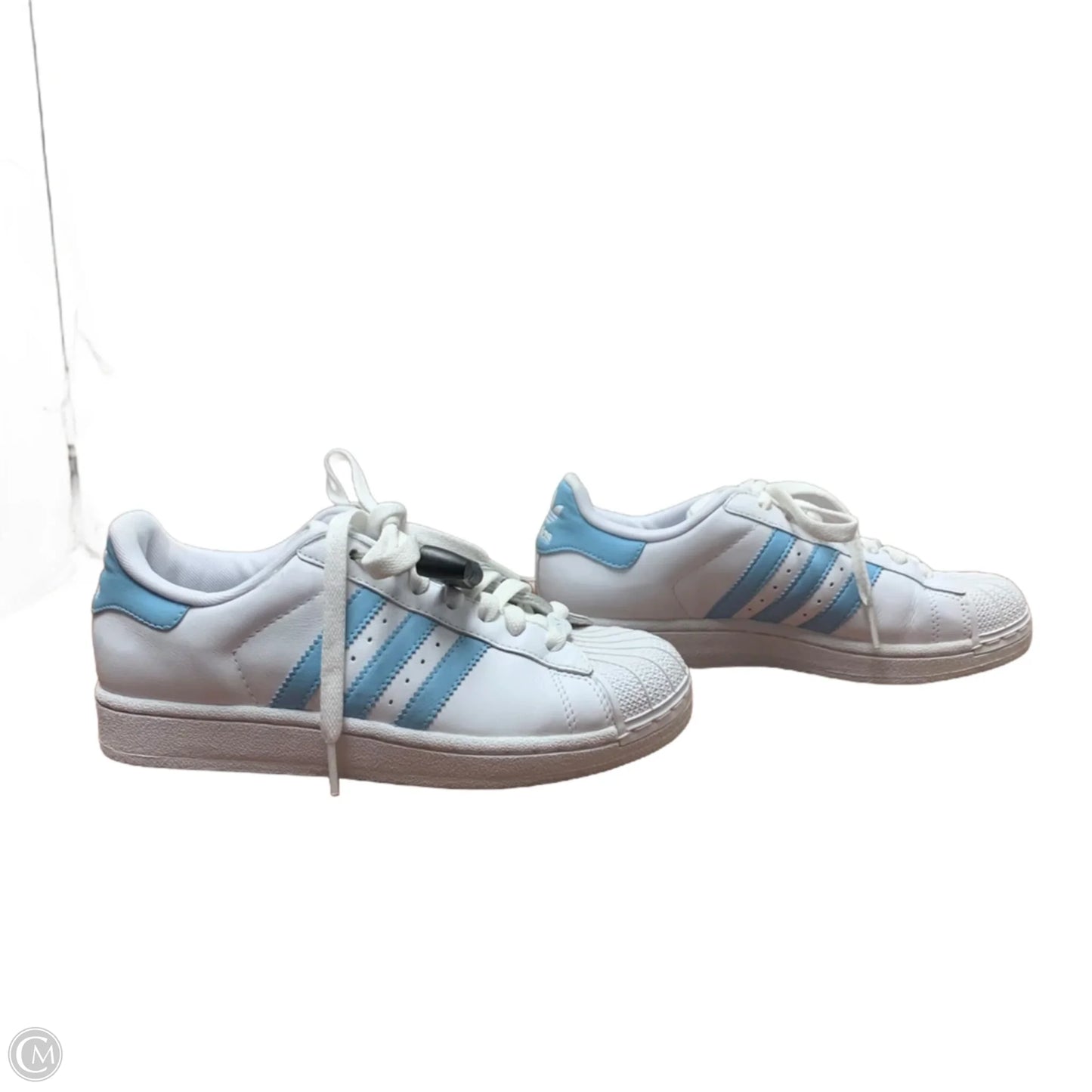 Shoes Sneakers By Adidas In Blue & White, Size: 6.5