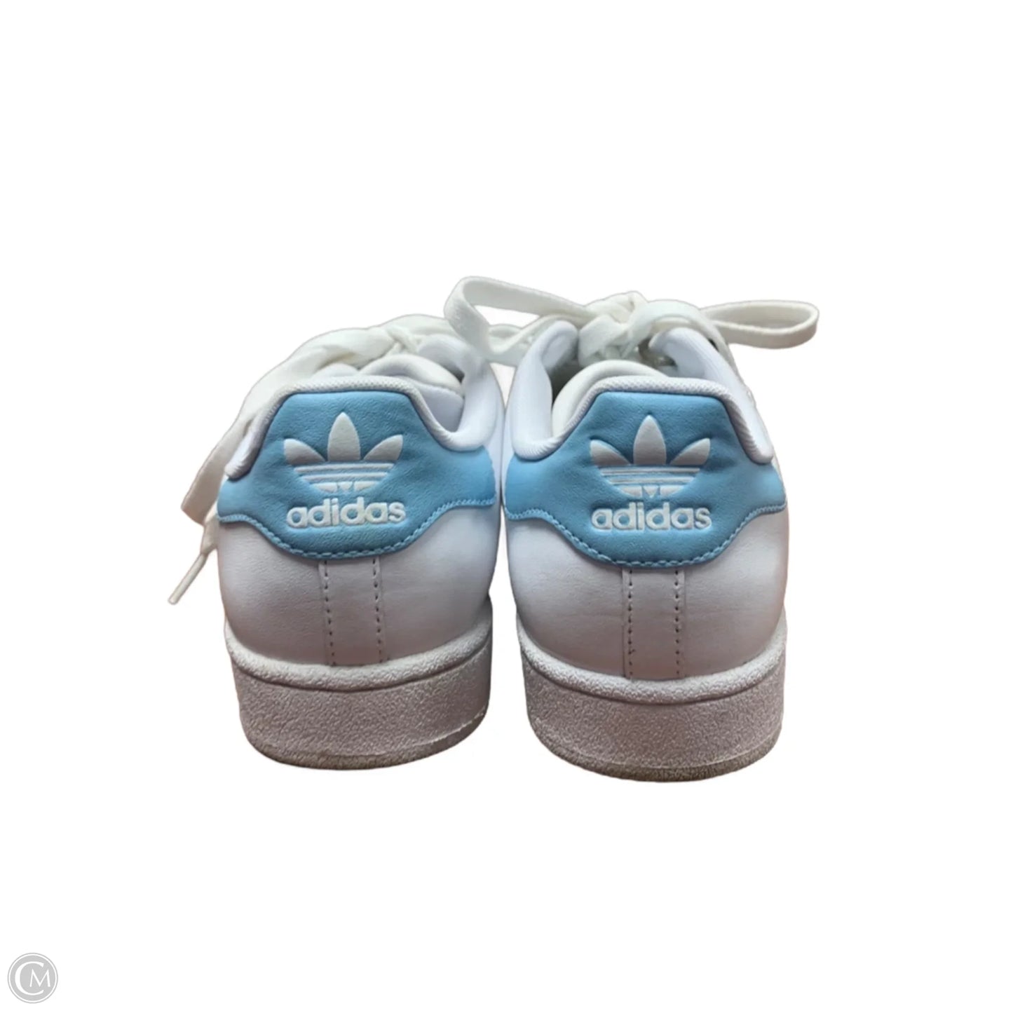 Shoes Sneakers By Adidas In Blue & White, Size: 6.5