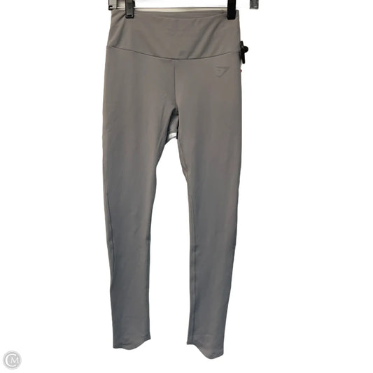 Athletic Leggings By Gym Shark In Grey, Size: S