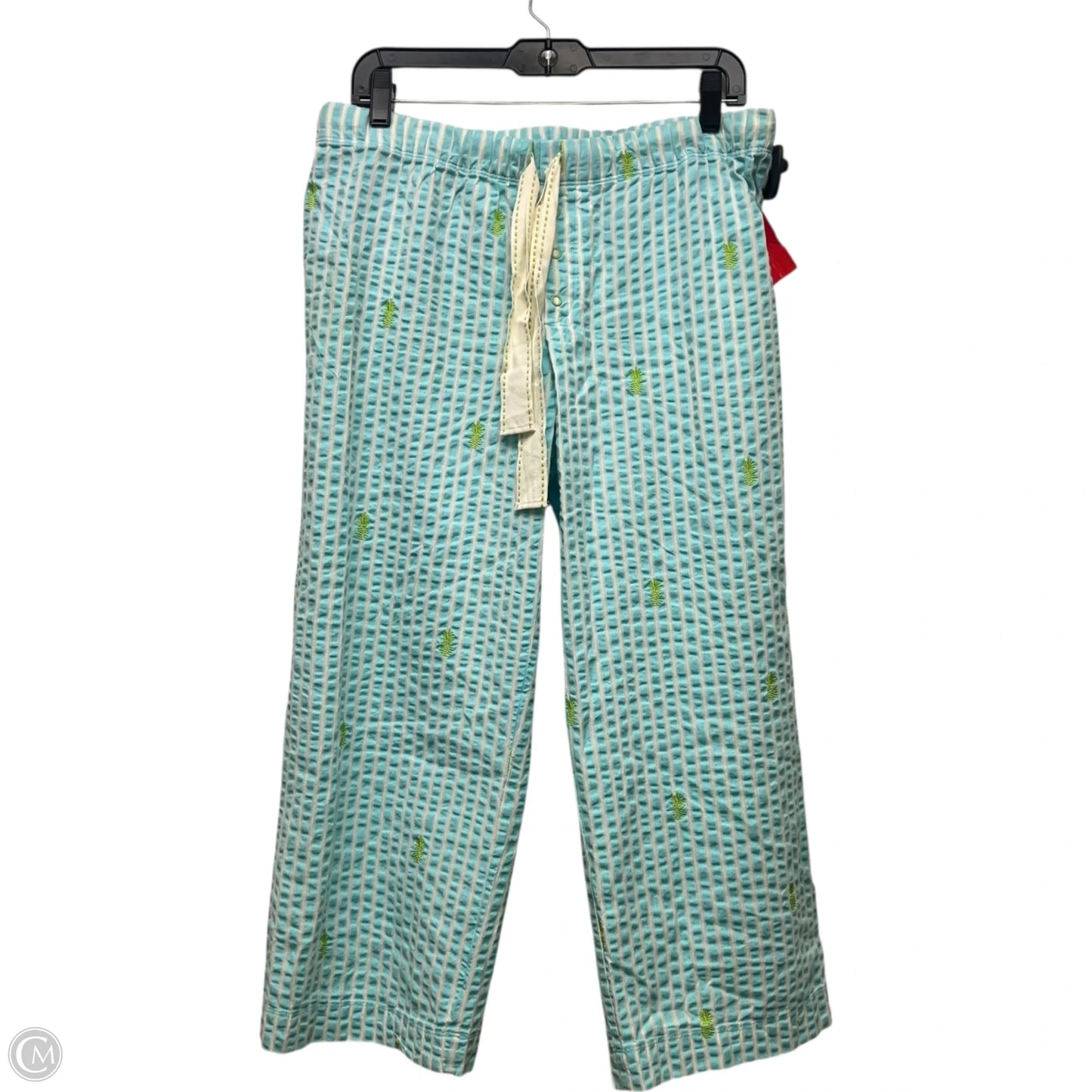 Pants Lounge By Gap In Blue & Green, Size: M