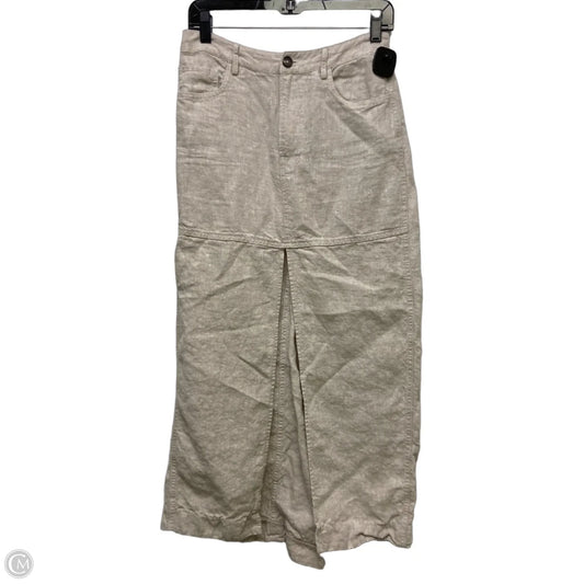 Skirt Maxi By Reformation In Cream, Size: Sp