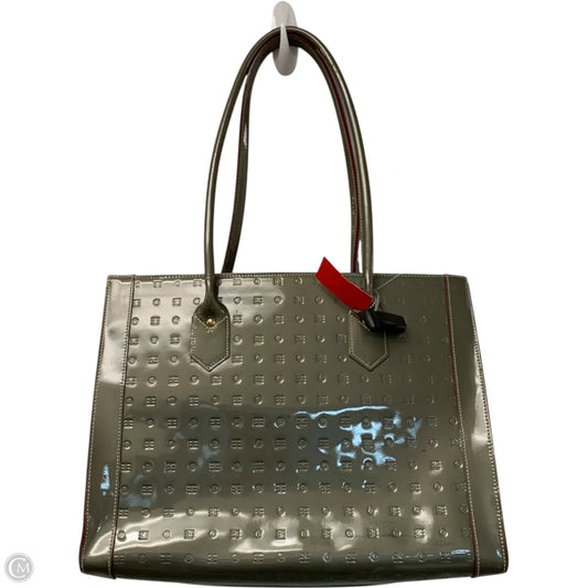 Handbag Leather By Arcadia, Size: Large