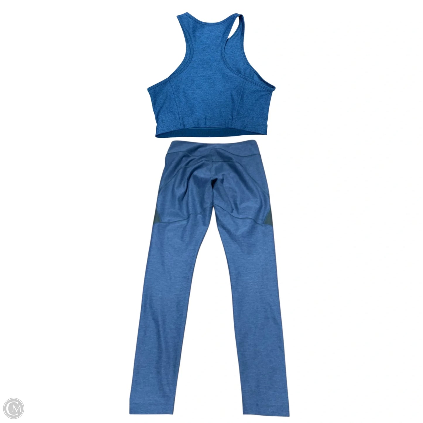 Athletic Pants 2pc By Outdoor Voices In Black & Blue, Size: S