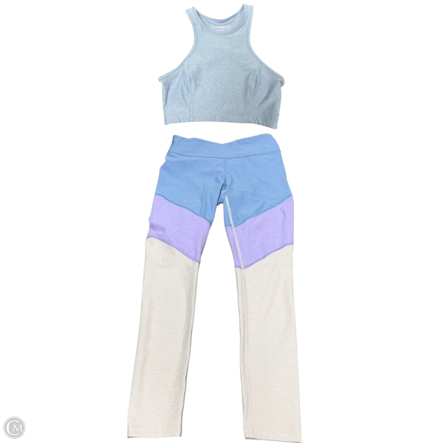 Athletic Pants 2pc By Outdoor Voices In Blue & Pink, Size: S