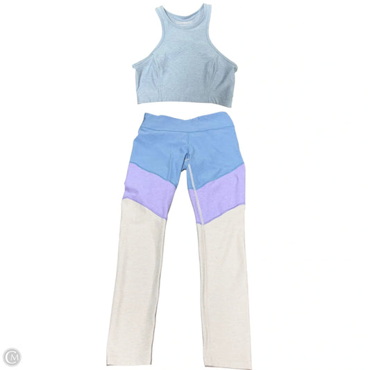 Athletic Pants 2pc By Outdoor Voices In Blue & Pink, Size: S