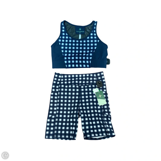 Athletic Shorts 2pc By Tuckernuck In Blue & White, Size: M