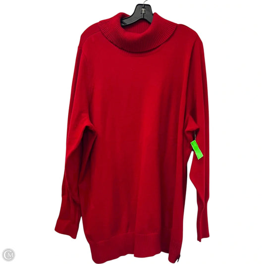 Sweater By Torrid In Red, Size: 4x
