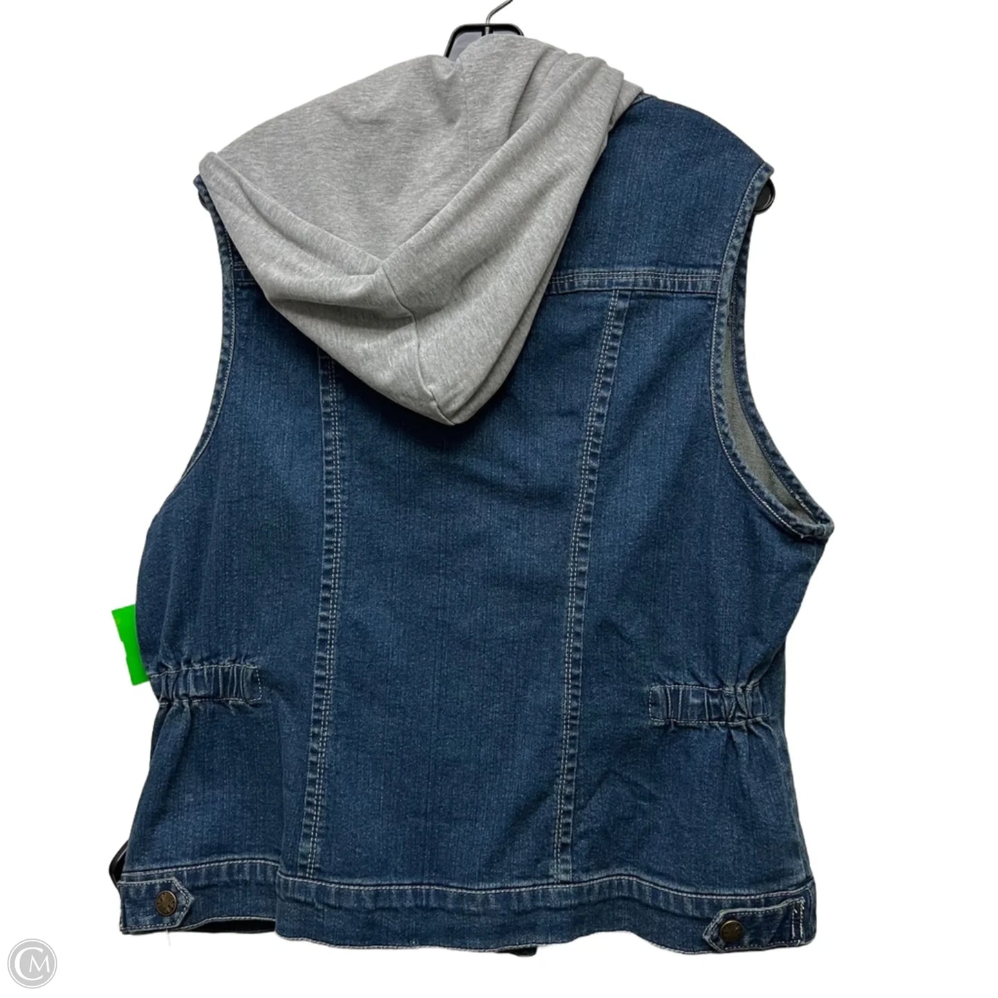 Vest Other By Live A Little In Blue Denim, Size: Xl