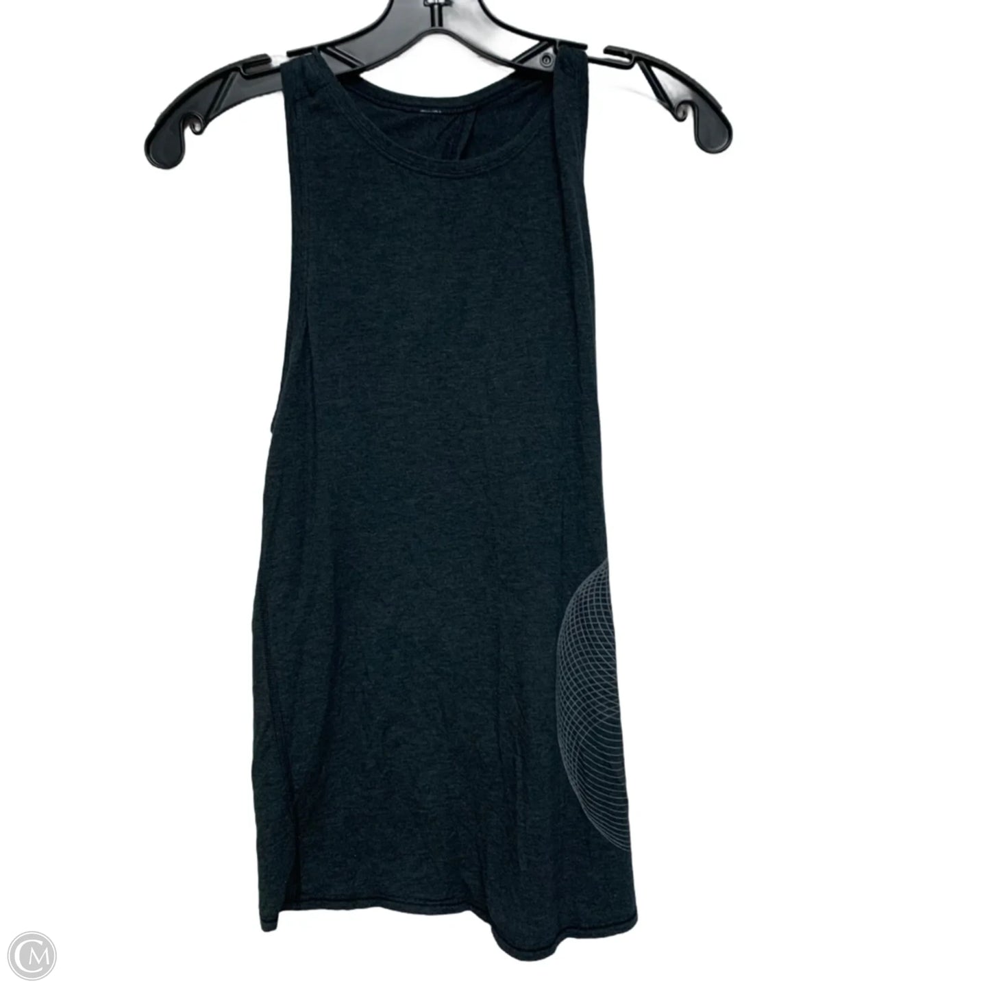 Athletic Tank Top By Lululemon In Grey, Size: Xs