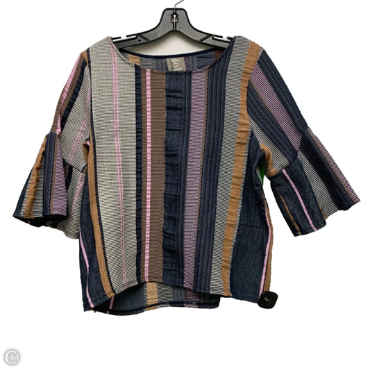 Top Short Sleeve By Dolan Left Coast In Multi-colored, Size: M
