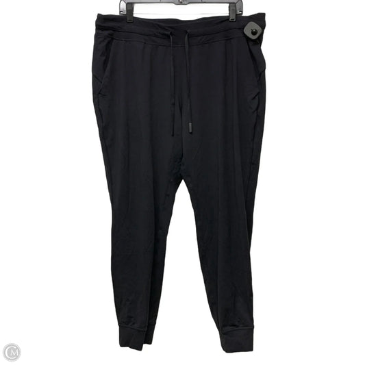 Athletic Pants By Lululemon In Black, Size: 1x