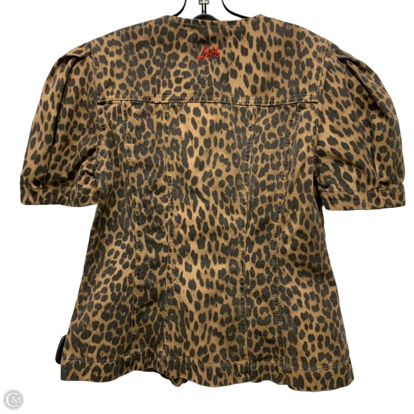 Jacket Denim By Damson Madder In Animal Print, Size: Xl