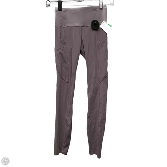 Athletic Leggings Capris By Lululemon In Purple, Size: Xs