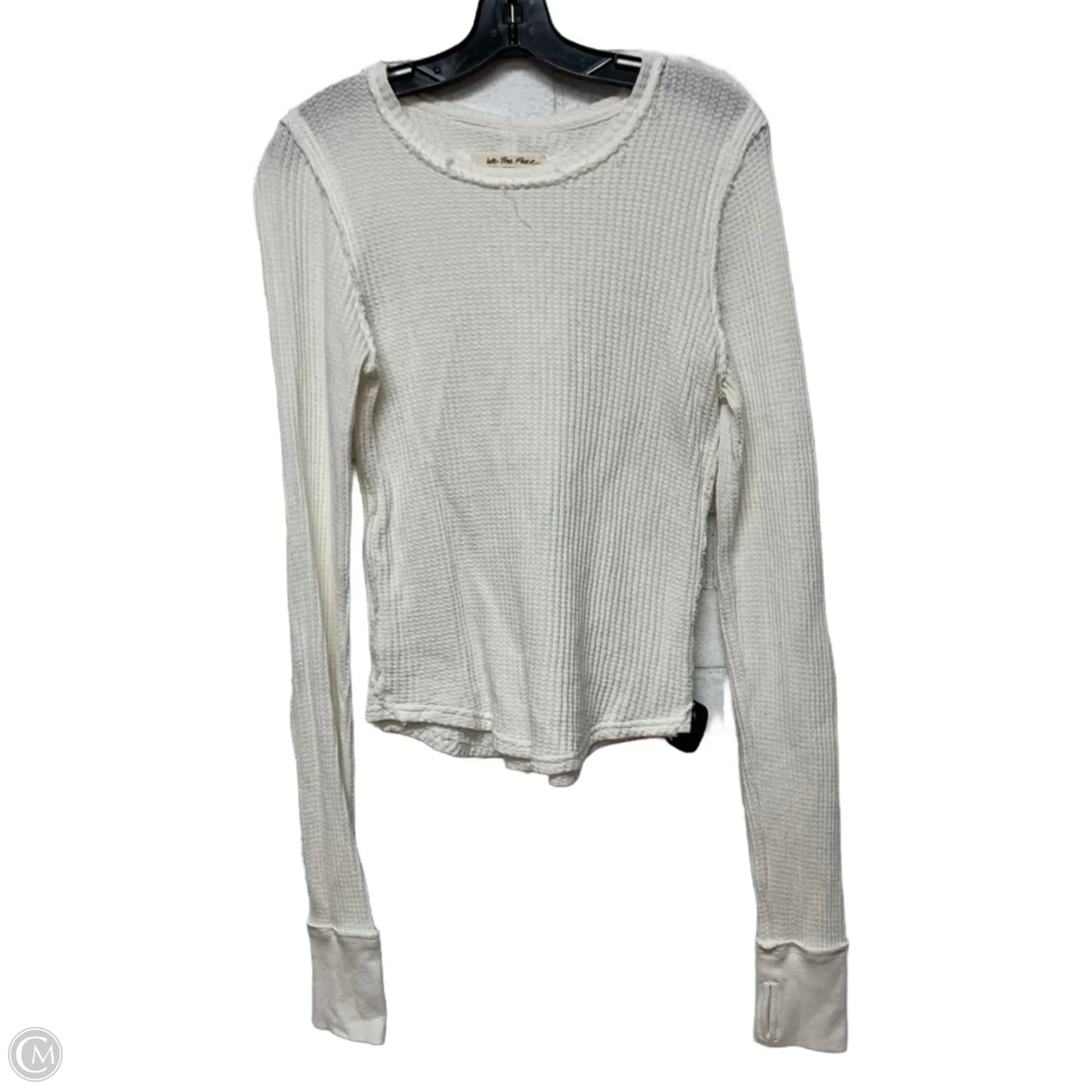 Top Long Sleeve By We The Free In White, Size: M