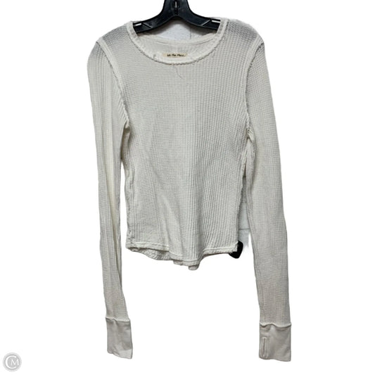 Top Long Sleeve By We The Free In White, Size: M