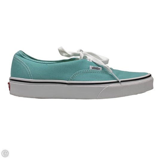 Shoes Sneakers By Vans In Blue, Size: 7.5