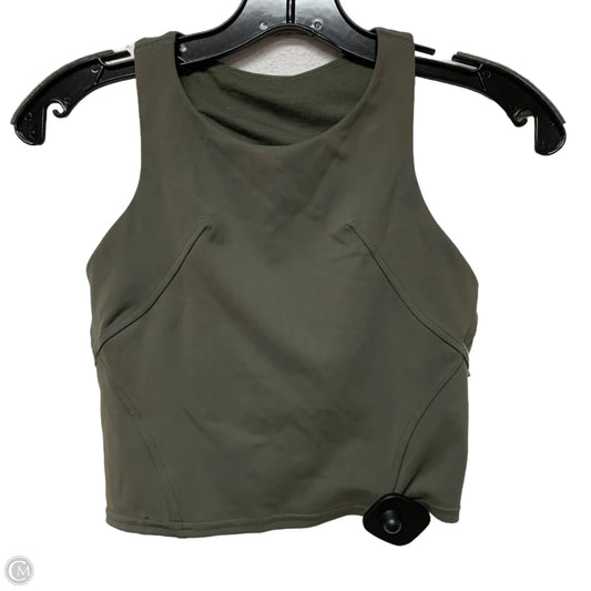 Athletic Bra By Lululemon In Green, Size: Xs