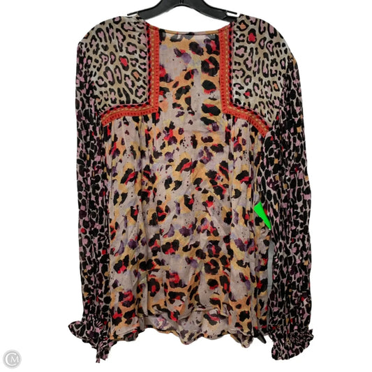 Top Long Sleeve By Blank London In Multi-colored, Size: M