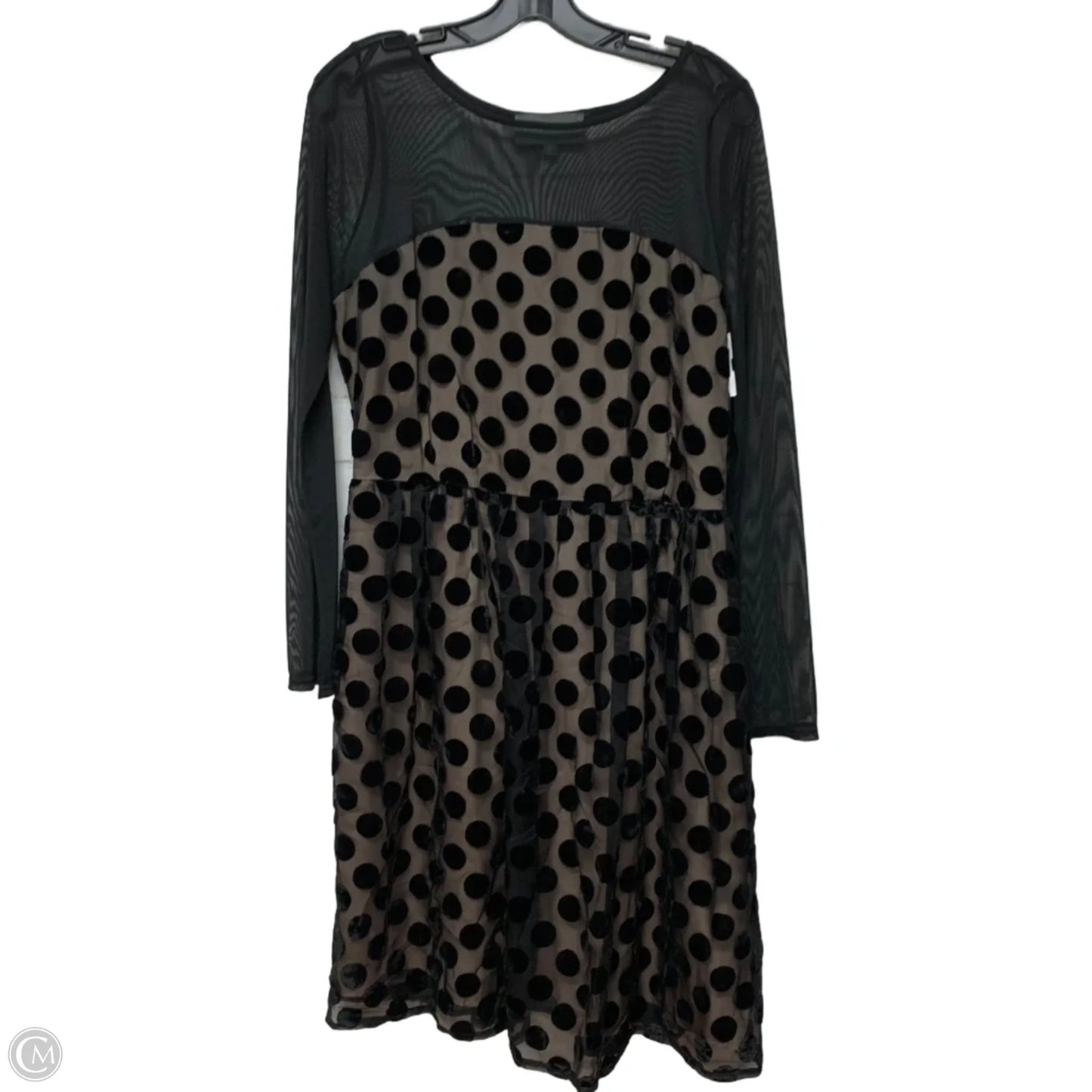 Dress Work By Calvin Klein In Black, Size: M