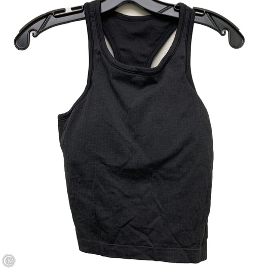 Athletic Tank Top By Lululemon In Black, Size: S