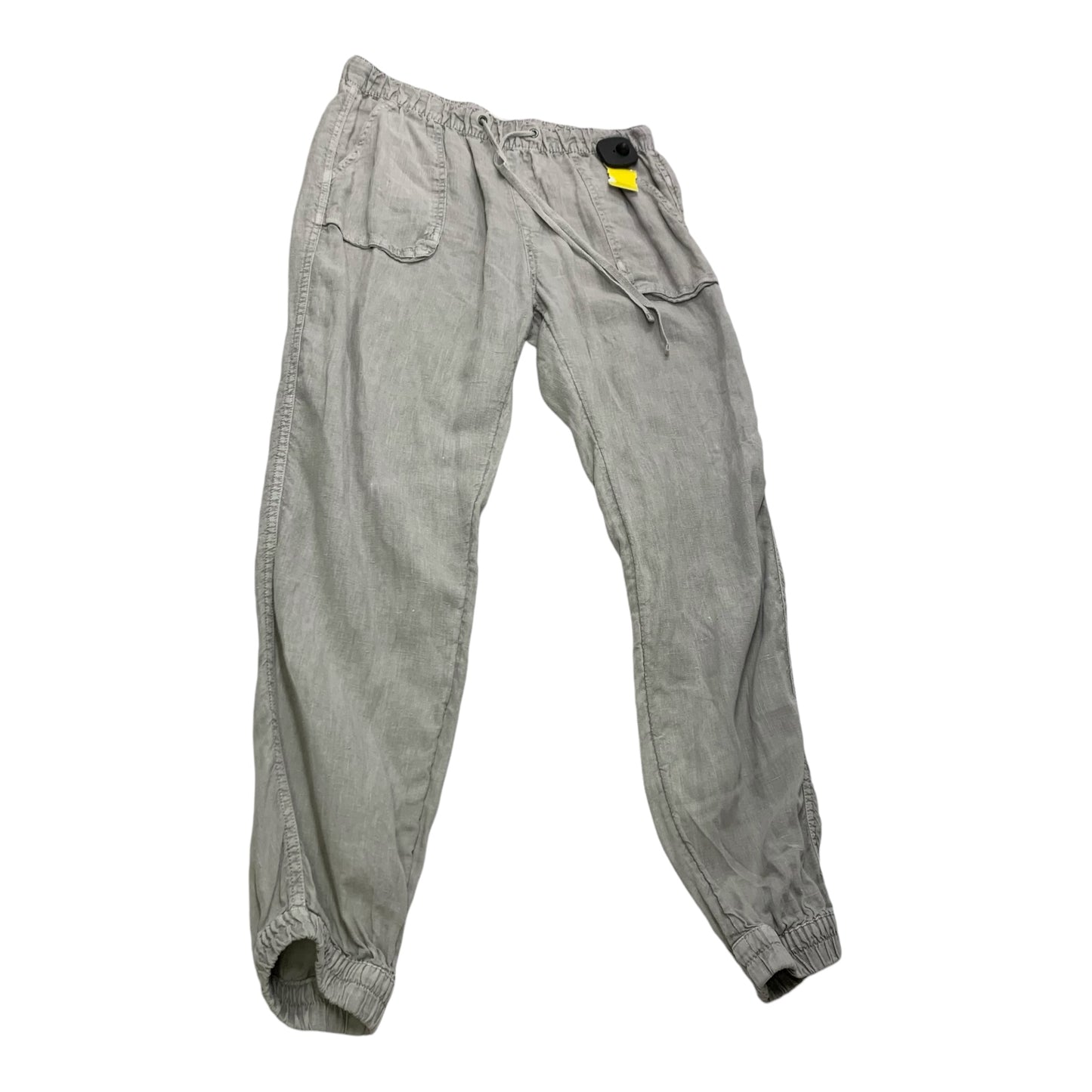 Pants Linen By C And C In Grey, Size: M