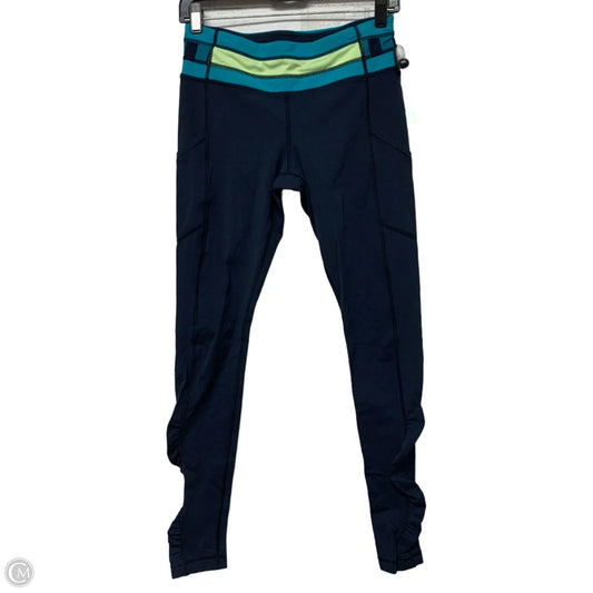 Athletic Leggings By Lululemon In Blue, Size: S