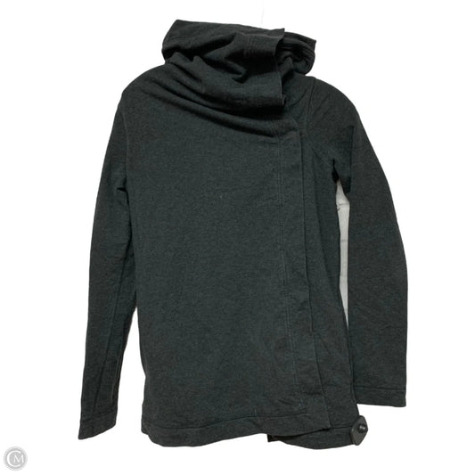 Athletic Jacket By Lululemon In Grey, Size: Xs