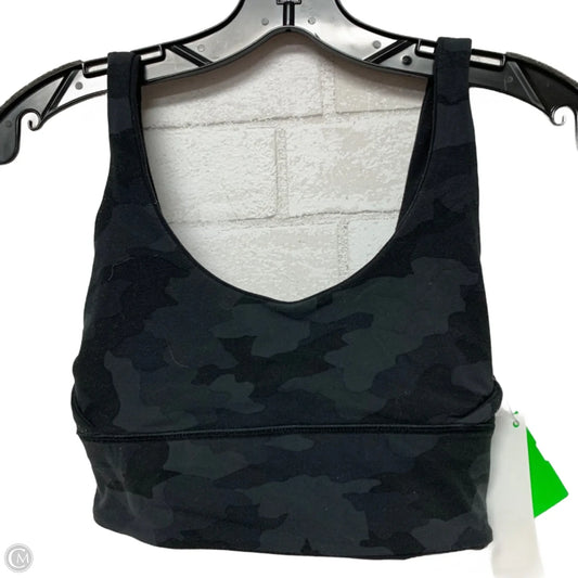 Athletic Bra By Lululemon In Black, Size: S