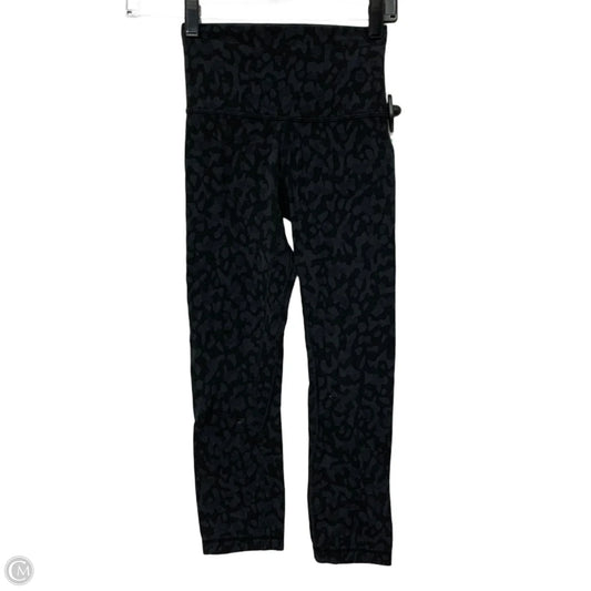 Athletic Leggings By Lululemon In Black, Size: Xs