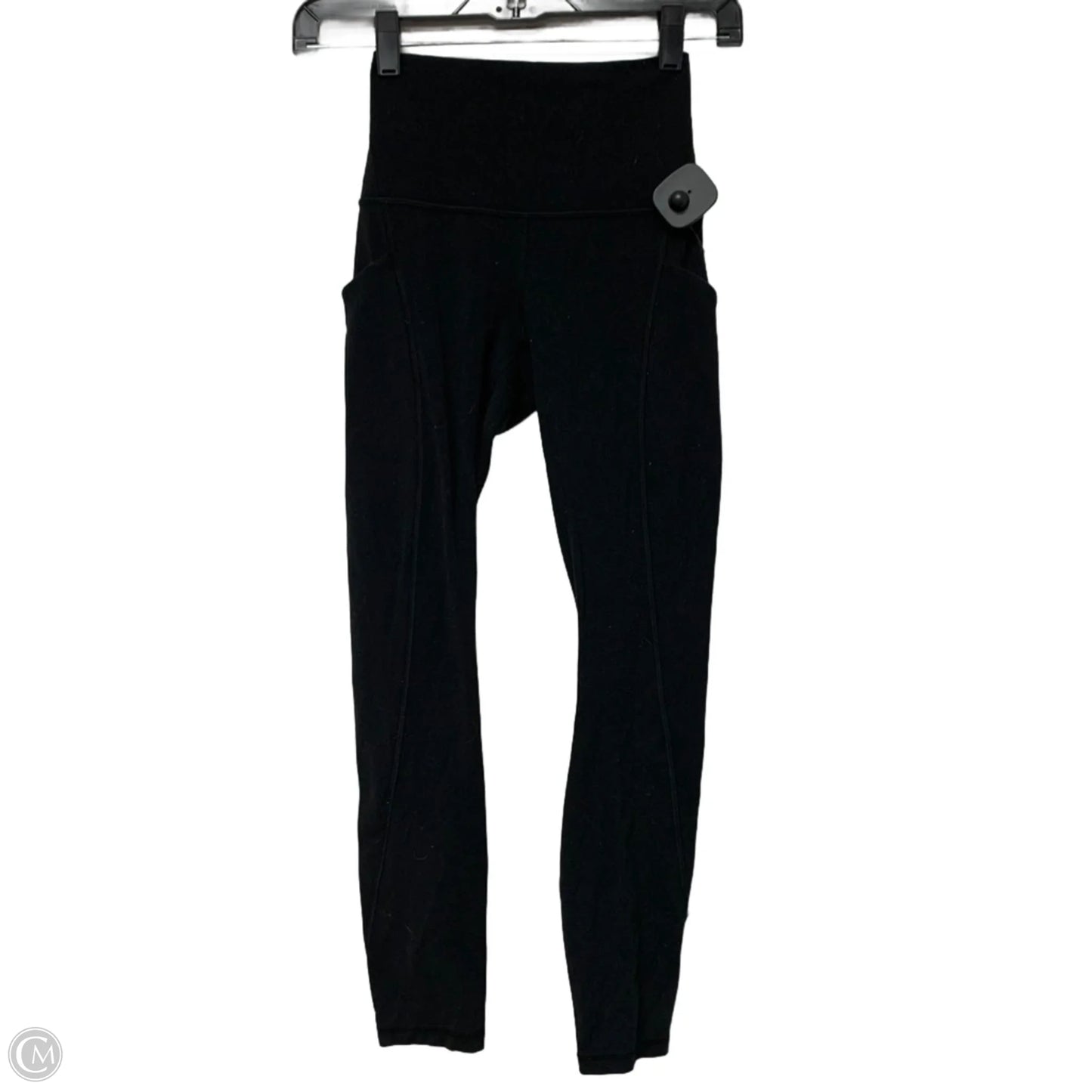 Athletic Leggings By Lululemon In Black, Size: Xs