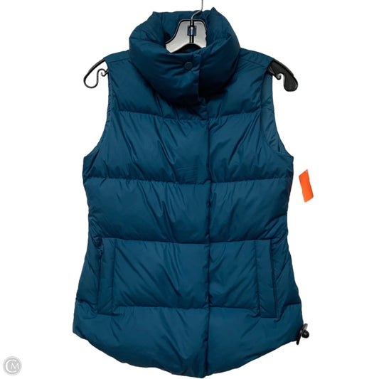 Vest Puffer & Quilted By Athleta In Blue, Size: Xs