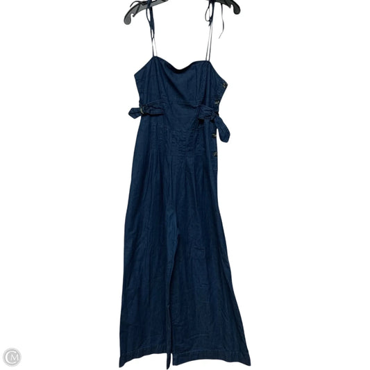 Jumpsuit By Free People In Blue Denim, Size: S