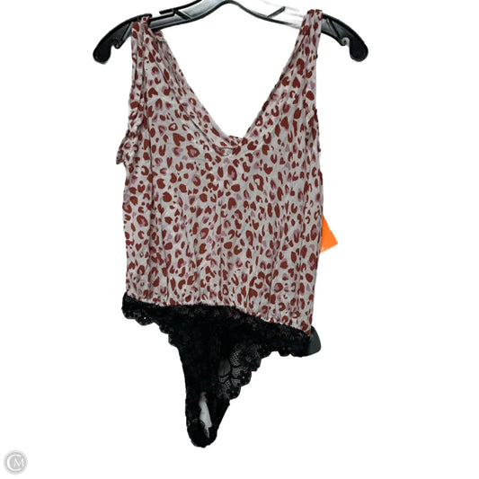 Bodysuit By Free People In Red & White, Size: S