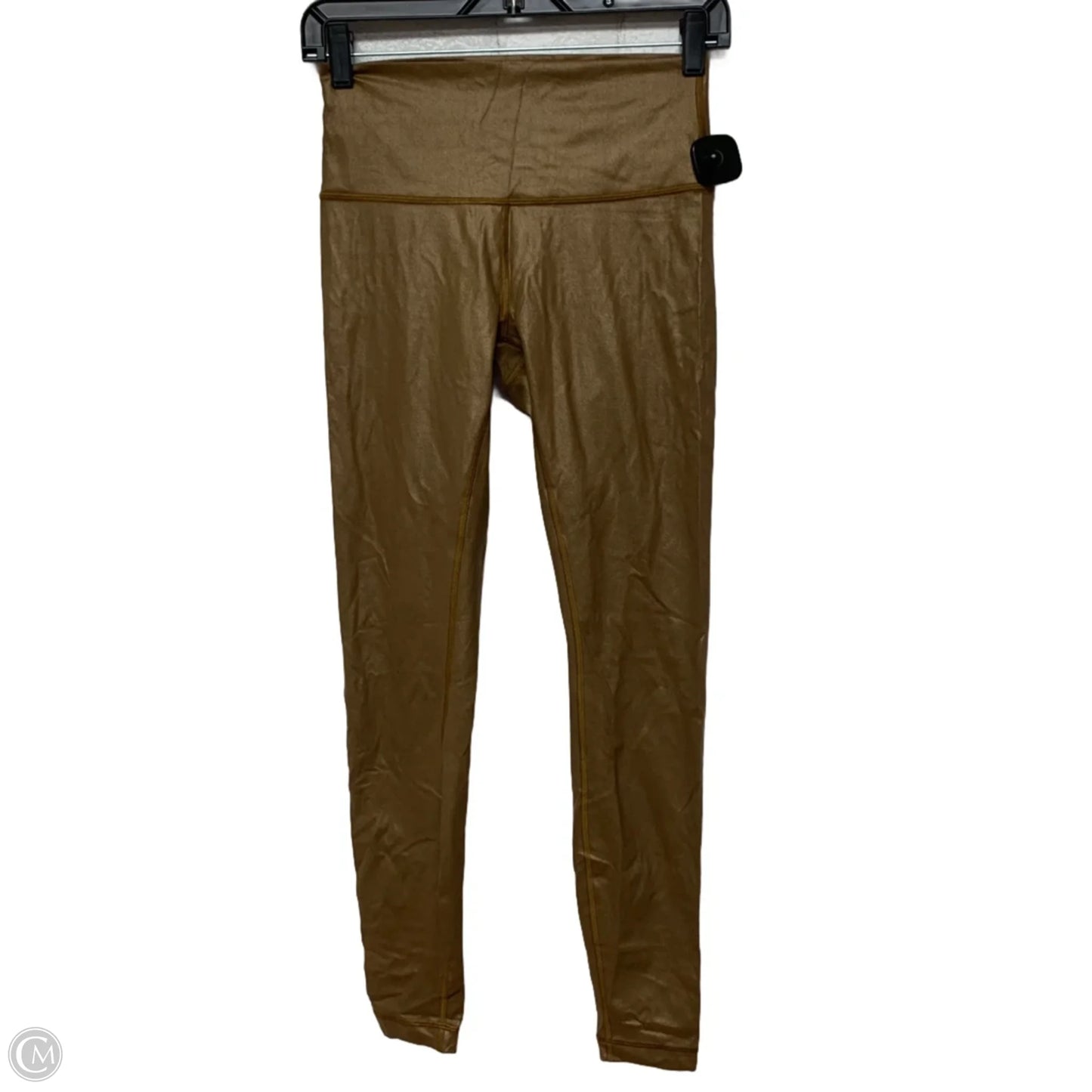 Athletic Leggings By Lululemon In Bronze, Size: S