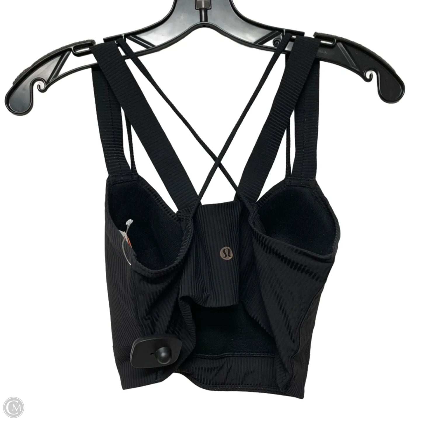 Athletic Bra By Lululemon In Black, Size: S
