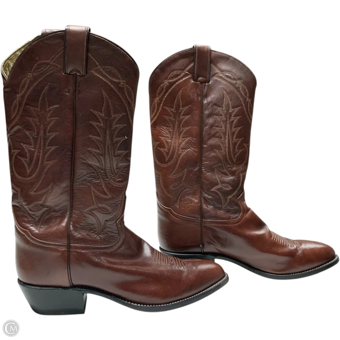 Boots Western By Tony Lama In Brown, Size: 9.5
