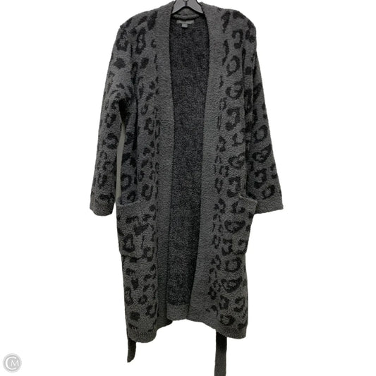 Sweater Cardigan By Barefoot Dreams In Grey, Size: S