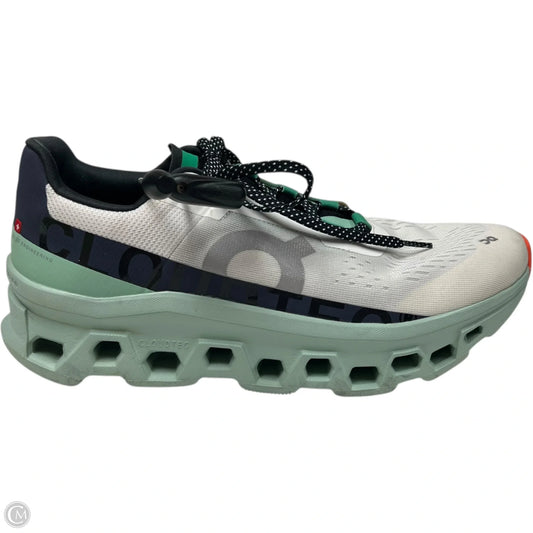 Shoes Athletic By On Cloud In Green & White, Size: 11