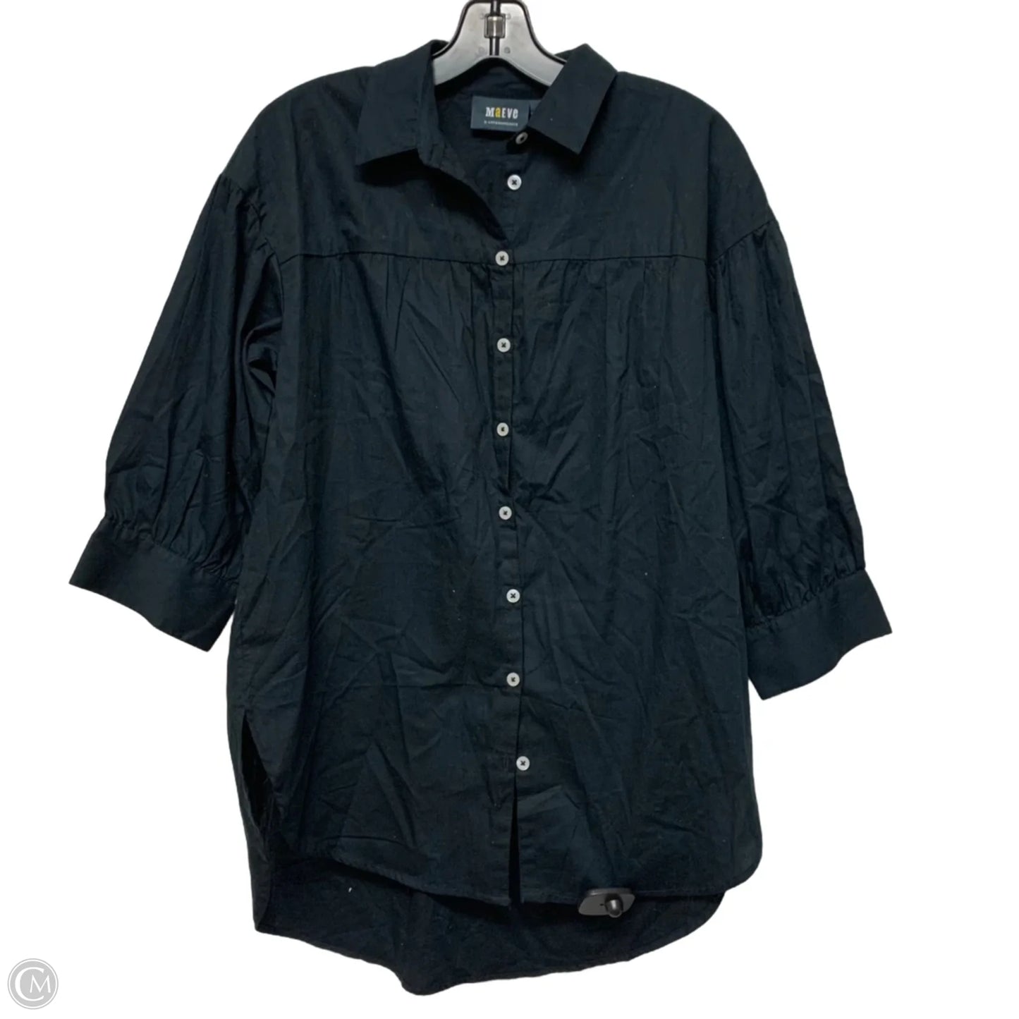Tunic Long Sleeve By Maeve In Navy, Size: S