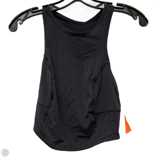 Athletic Tank Top By Lululemon In Black, Size: Xs