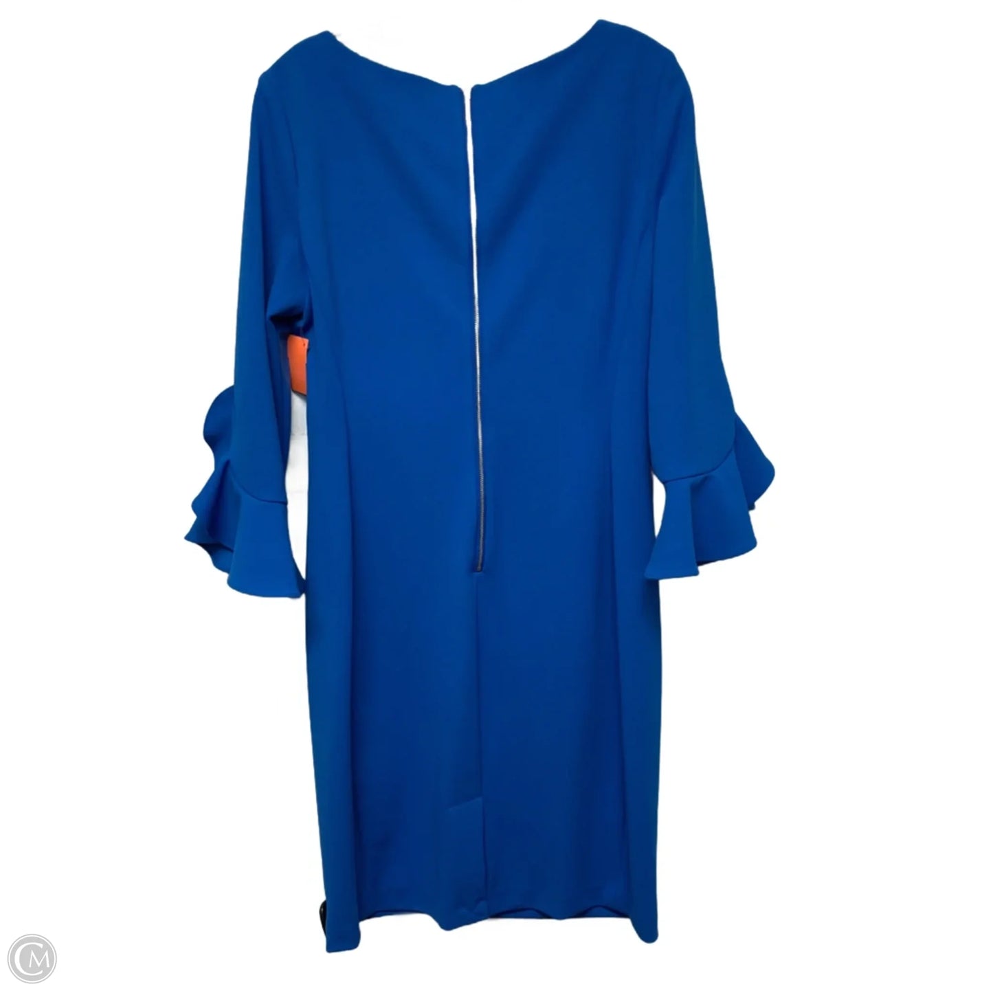 Dress Designer By Karl Lagerfeld In Blue, Size: S