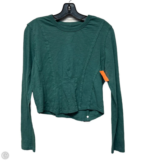 Top Long Sleeve By Pilcro In Blue, Size: M