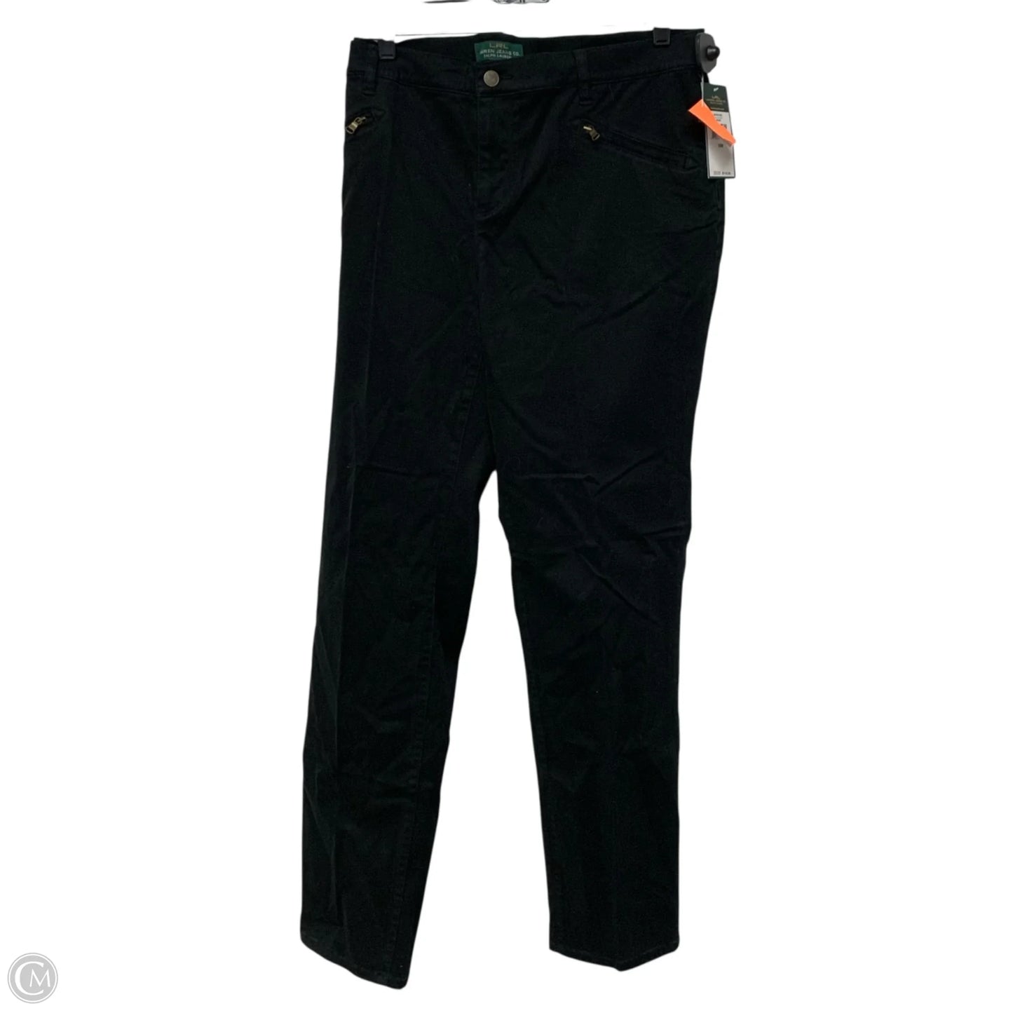 Pants Chinos & Khakis By Lauren By Ralph Lauren In Black, Size: 16