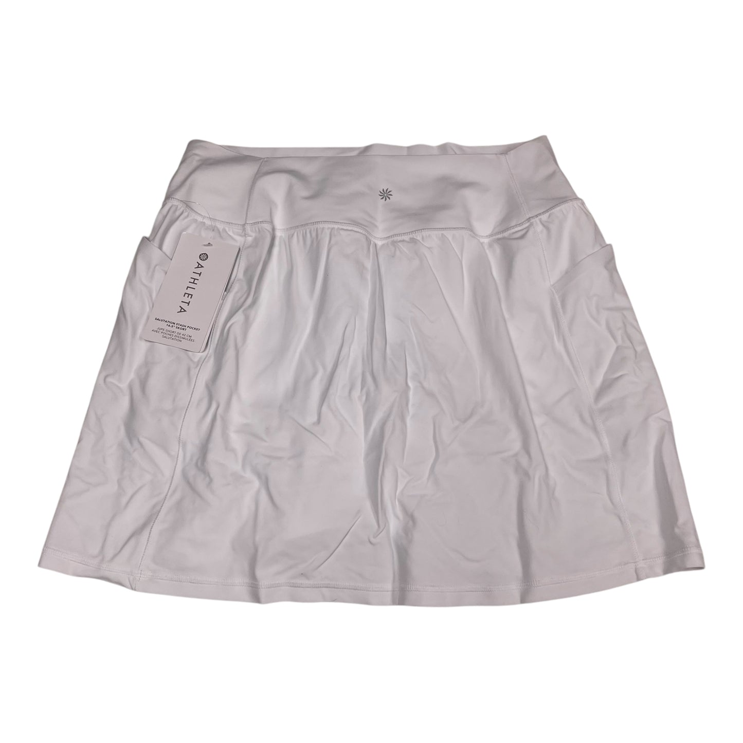 Athletic Skort By Athleta In White, Size: L