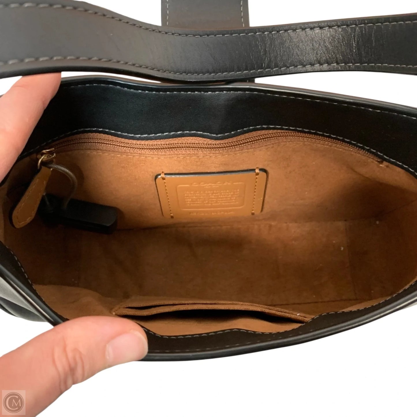 Handbag Designer By Coach, Size: Small