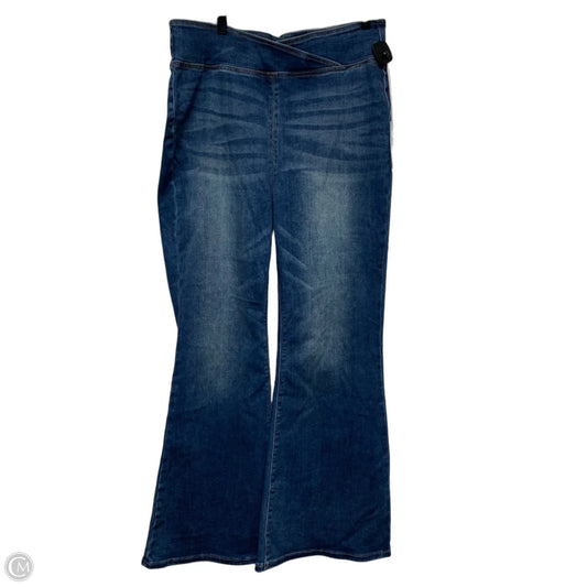 Jeans Boot Cut By Risen In Blue Denim, Size: 2x